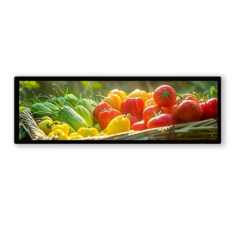 28 .6 របារ LCD អ៊ីញបង្ហាញអេក្រង់មុខទ្វេ