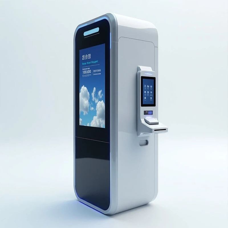 ប្រព័ន្ធប្រតិបត្តិការ Android Smart Service Kiosk អេក្រង់ប៉ះ