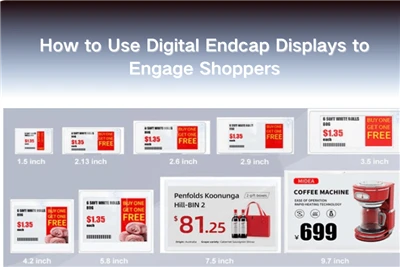 របៀបប្រើ Digital Endcap Displays ដើម្បីទាក់ទាញអ្នកទិញទំនិញ