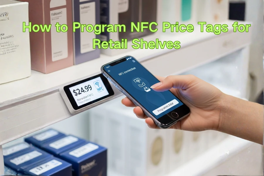 របៀបដាក់ស្លាកតម្លៃ NFC សម្រាប់កន្លែងលក់រាយ