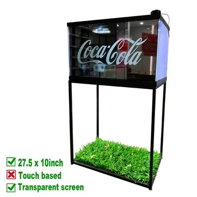 27x10 Transparent Non-អ្នកលេងអេក្រង់ប៉ះ